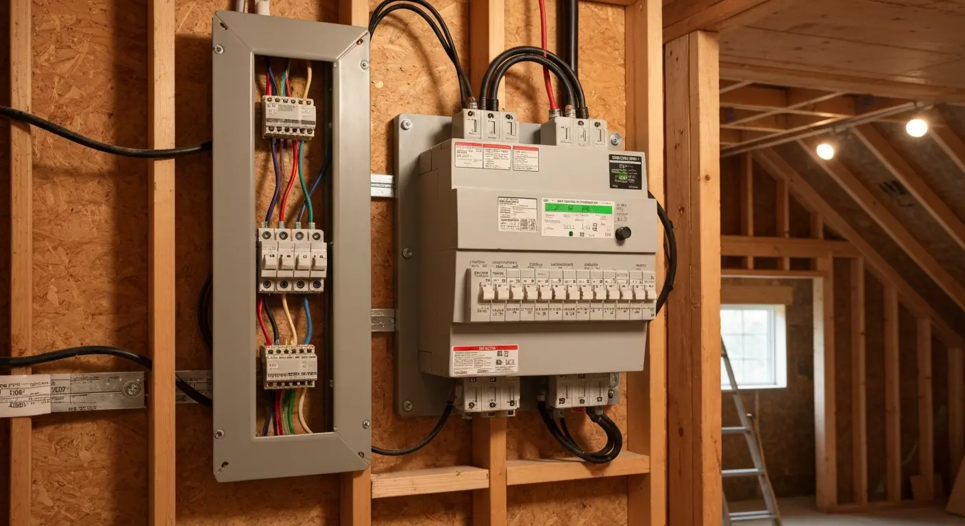 Transfer switch installation