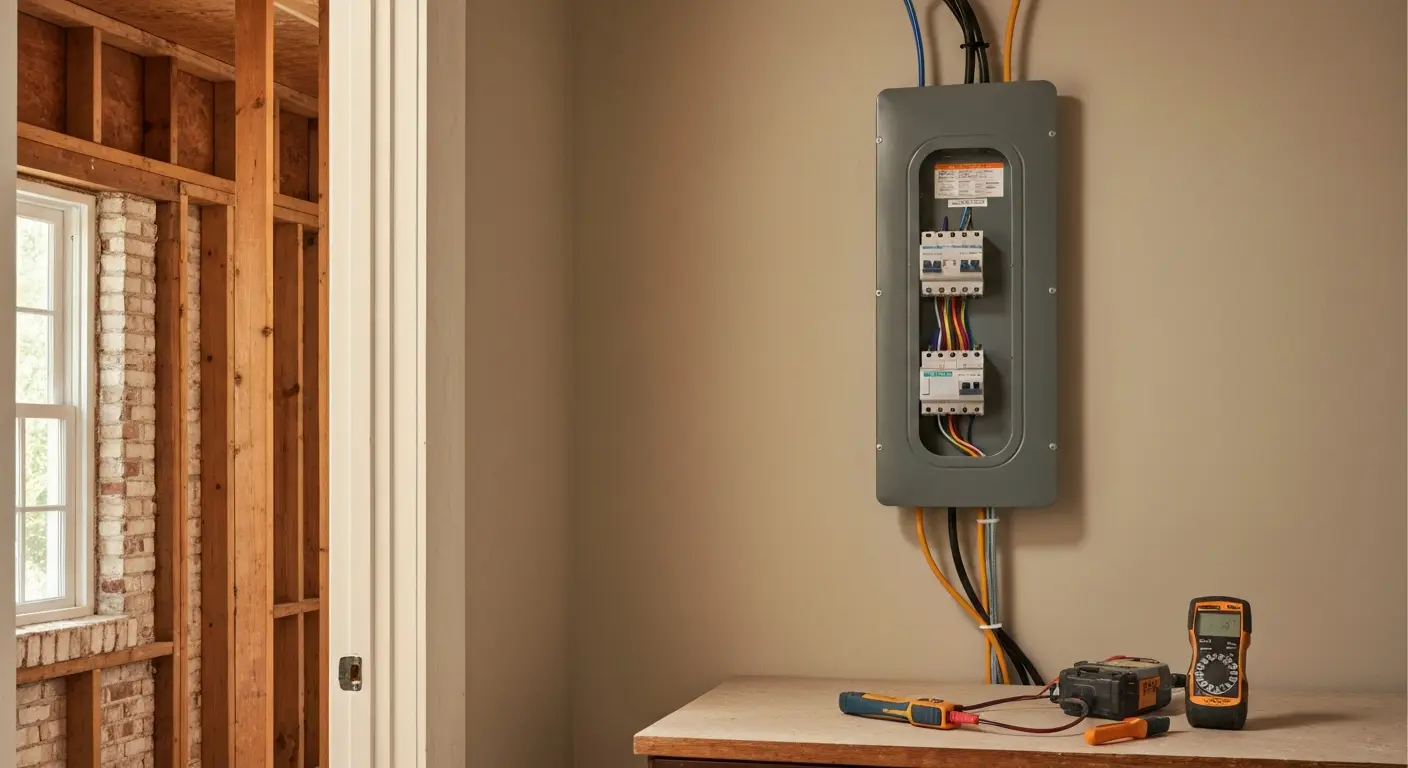 Electrical panel upgrade