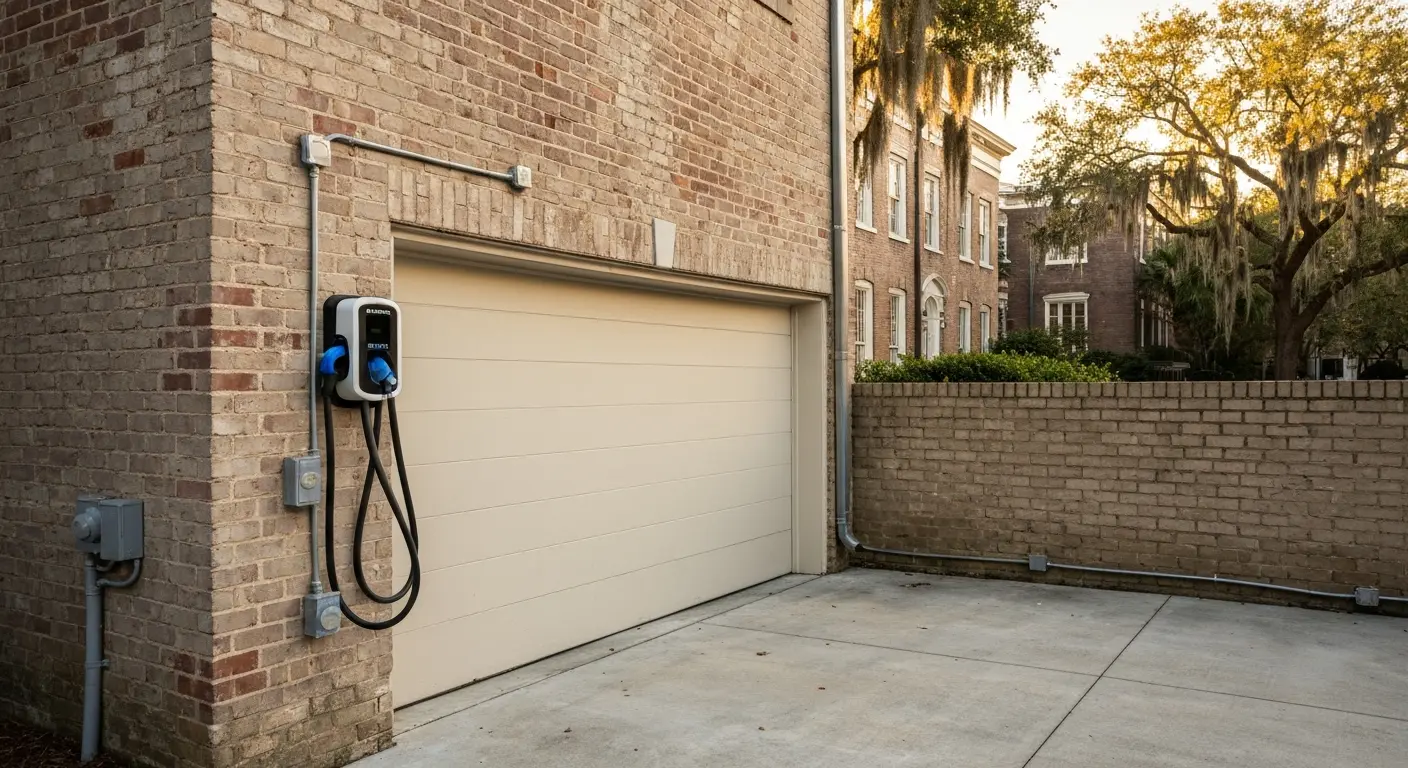 Level 2 EV charger installation