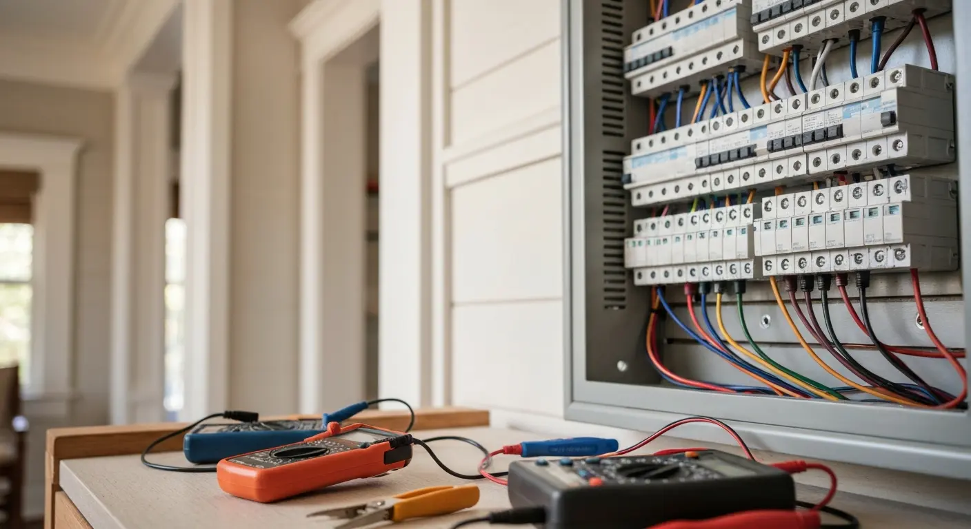 Electrical repair work