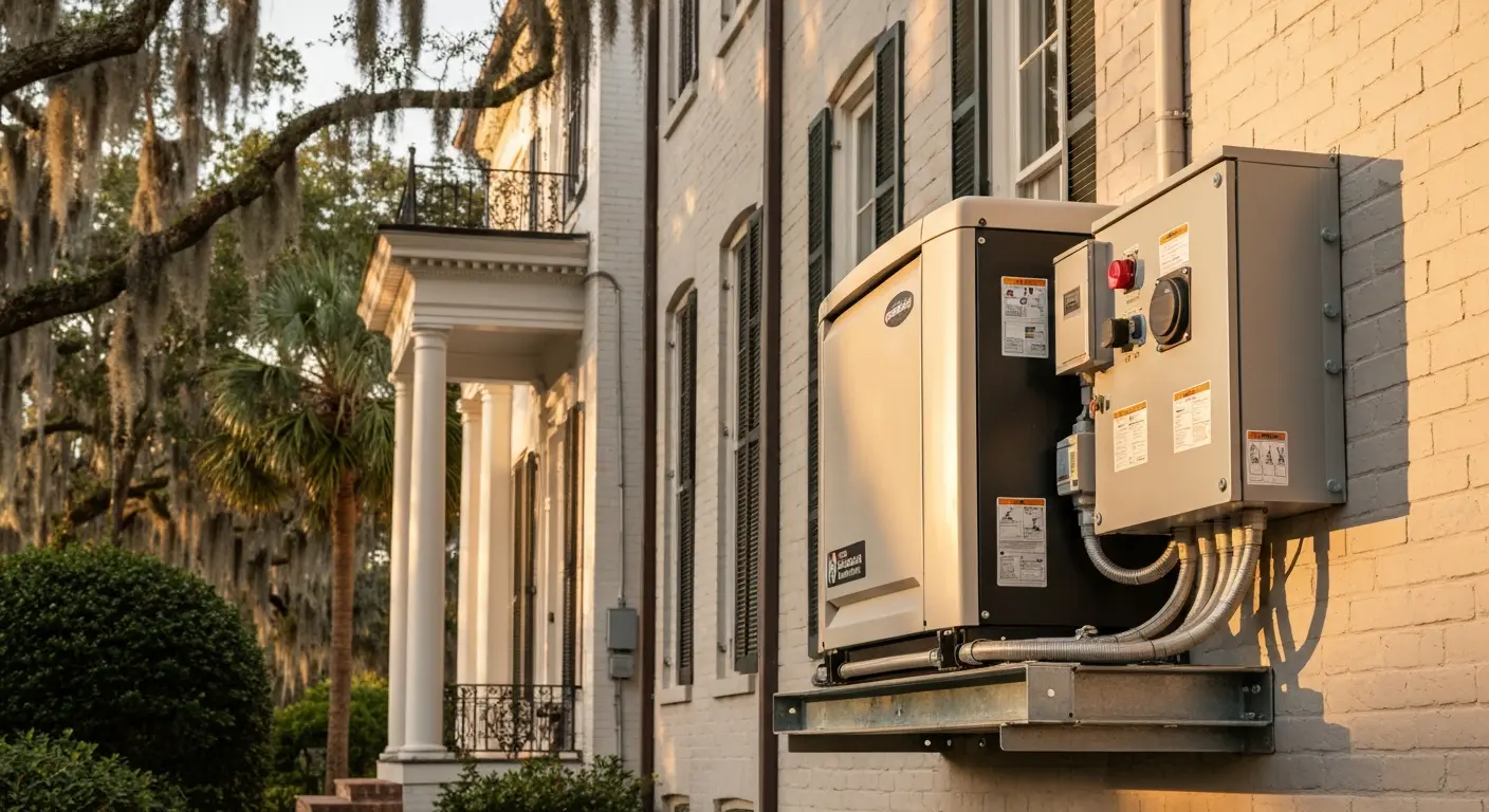 Generator installation