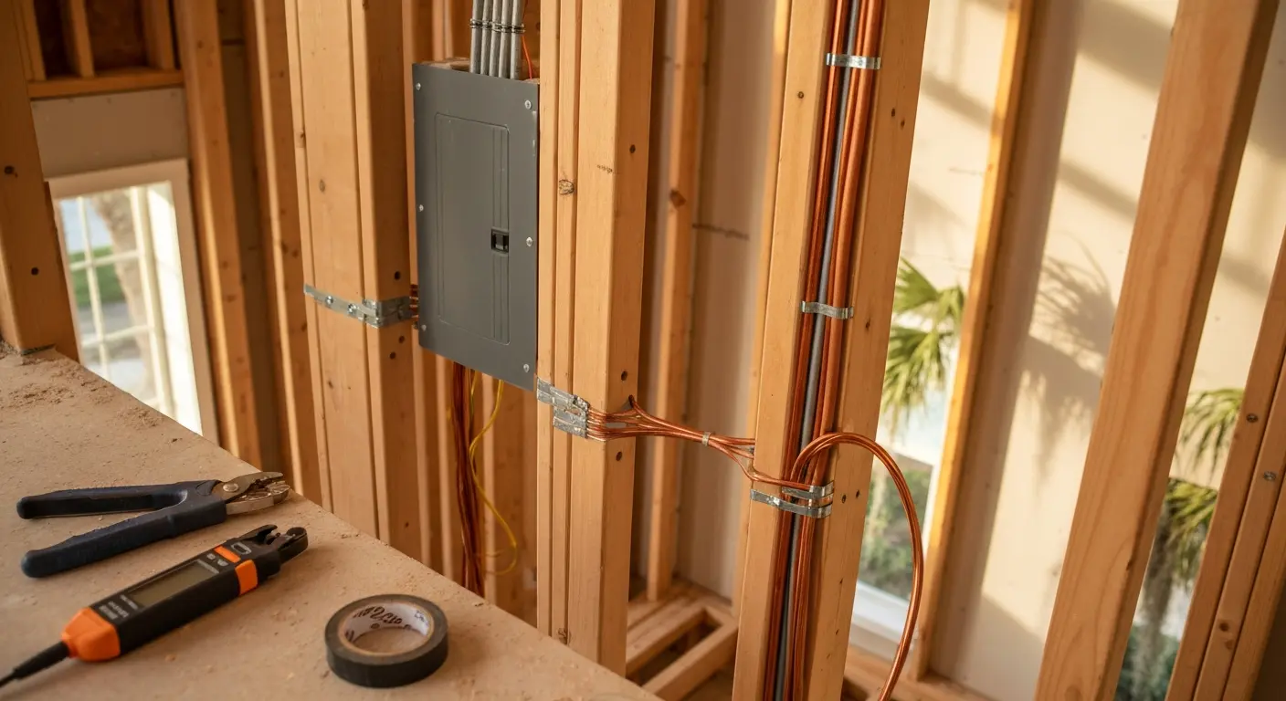 Room addition wiring