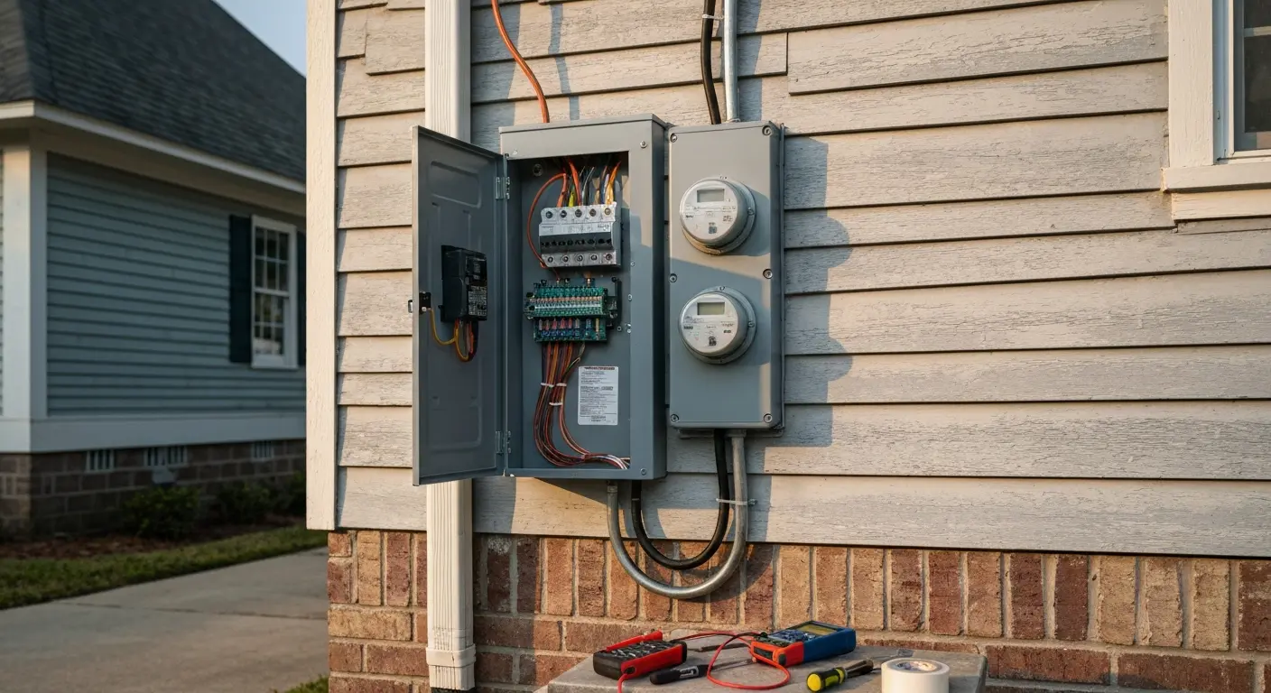 Electrical panel replacement Mt Pleasant SC