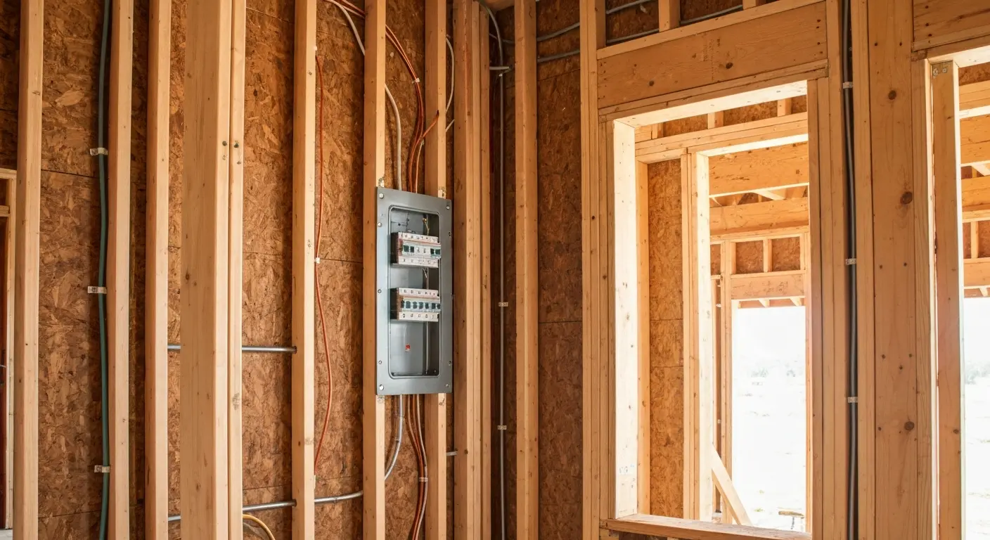 New construction electrical wiring