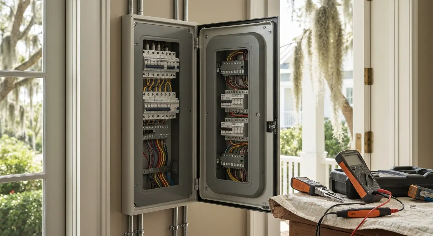 Electrical panel upgrade