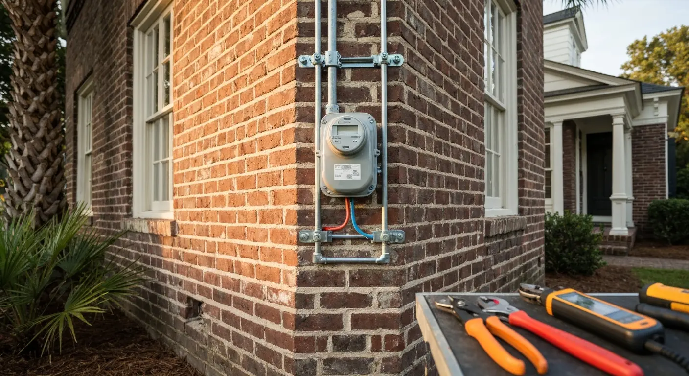 Residential meter upgrade in Mt Pleasant