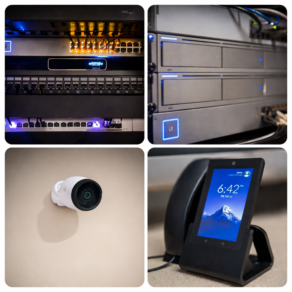 ubiquiti, unifi, voip, unvr, security cameras unifi protect, leads, AI voice