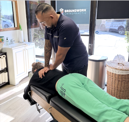 Chiropractic care at Groundwork Chiropractic