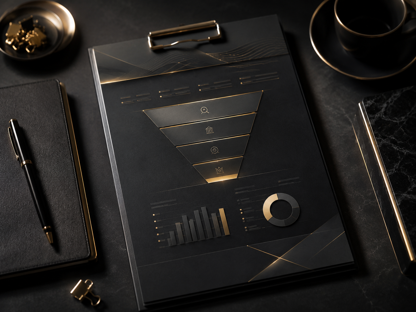 Financial strategy dashboard