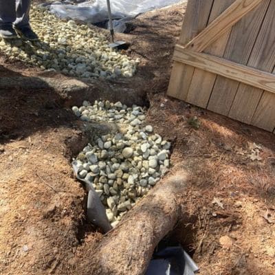 French Drain Carmel