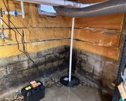 Westfield Sump Pump Installation