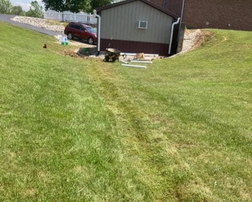  Downspout Drainage