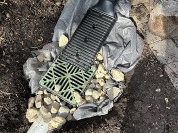 Downspout Drainage in Carmel