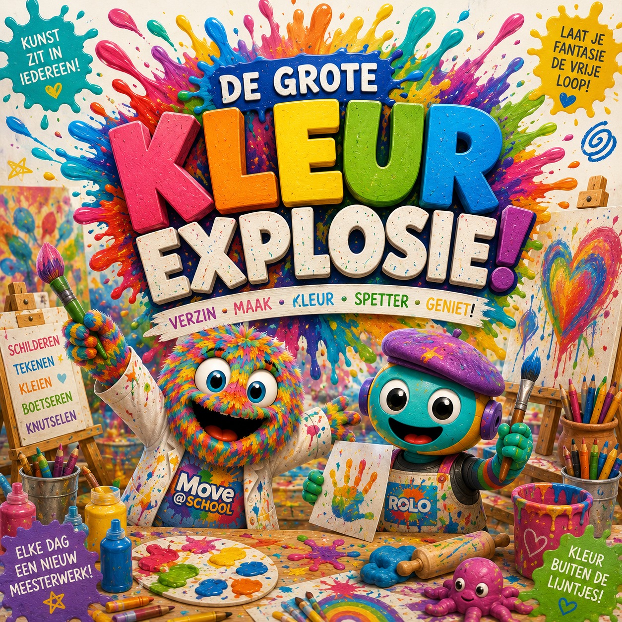 DE GROTE KLEUREXPLOSIE Themakamp