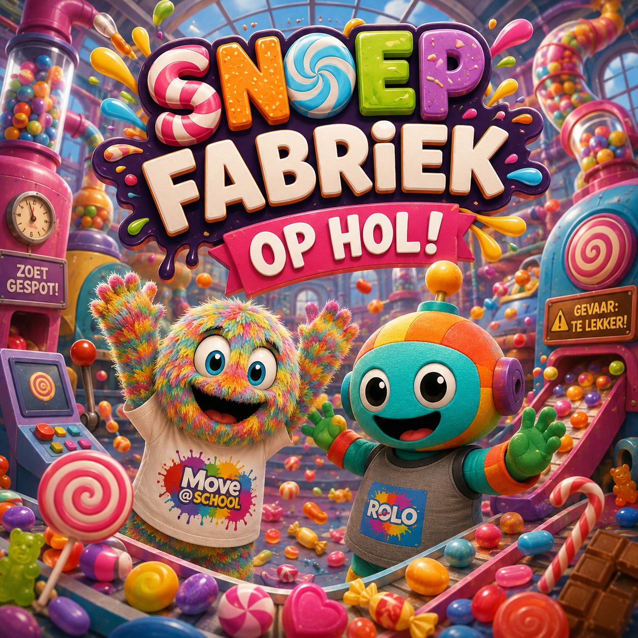 SNOEPFABRIEK OP HOL Themakamp