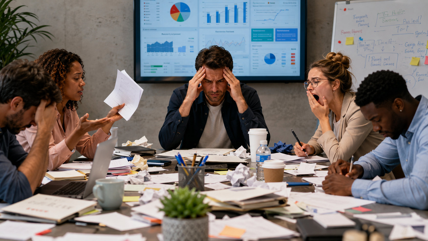 Before The Growth Bench: chaos and disorganization