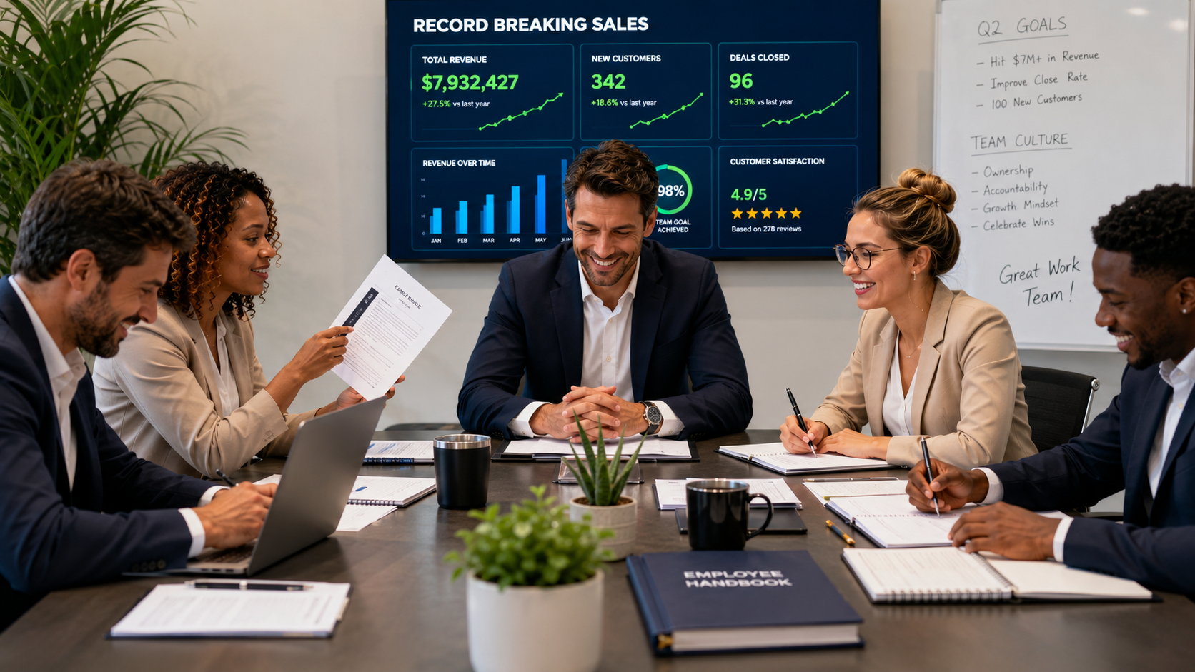 After The Growth Bench: an organized, structured business
