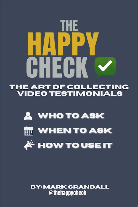 The Happy Check book front