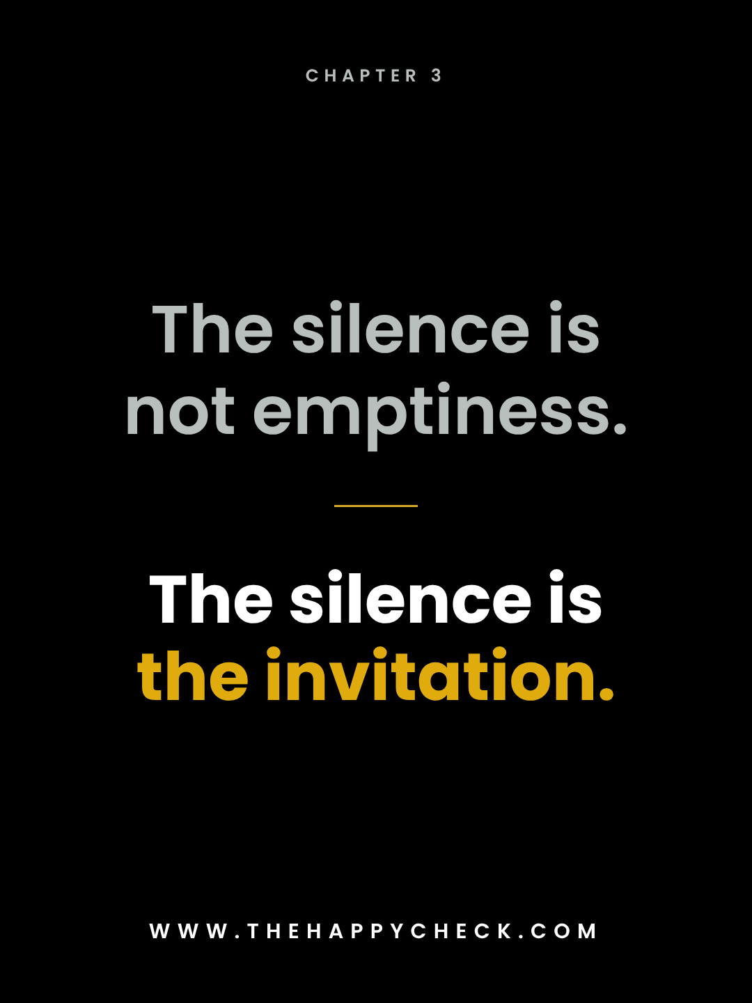 The silence is the invitation: give real silence after each testimonial question
