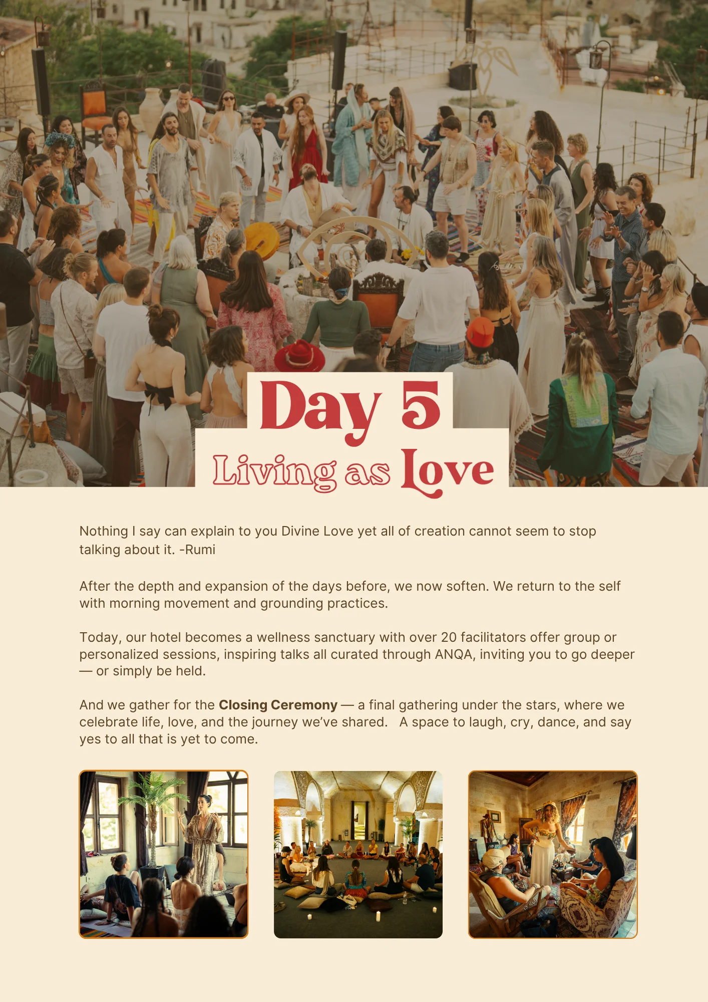 Day 5 Living as Love