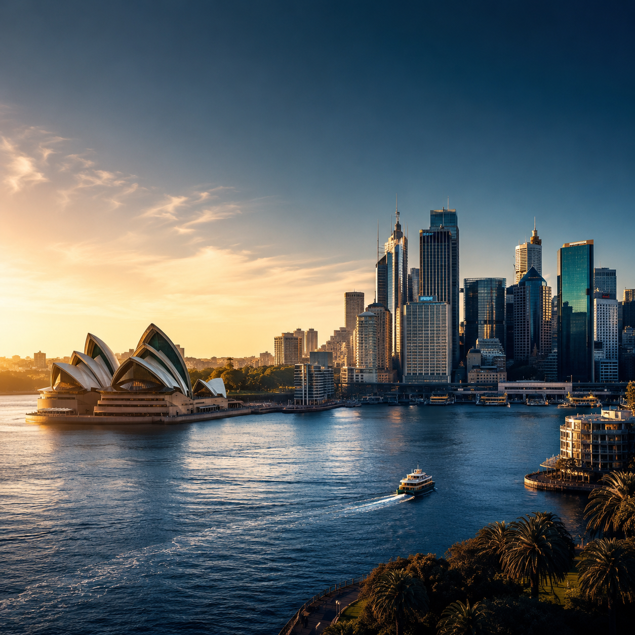 Freeman Sydney CBD Architectural Skyline