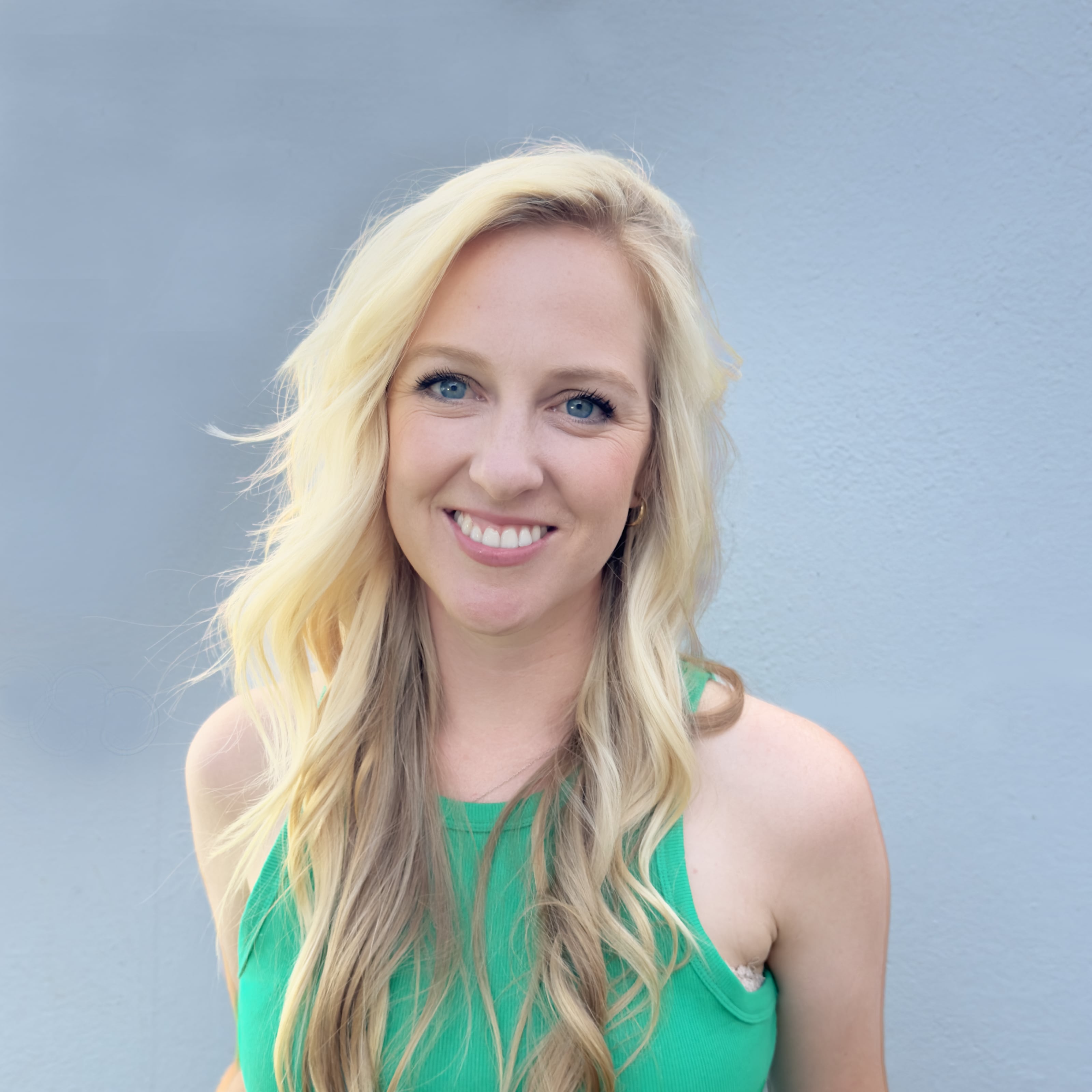 Woman speaking with confidence