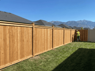 Herriman Fence Installation