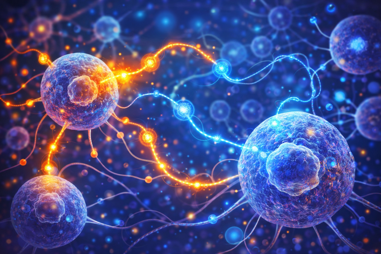 Cell signaling illustration