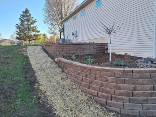 Retaining Wall Installation Hudson