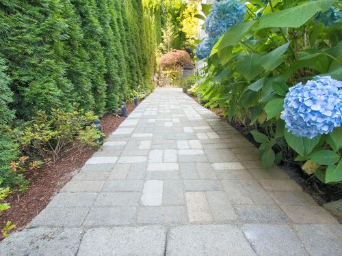 Paver Walkway Installation in Hudson