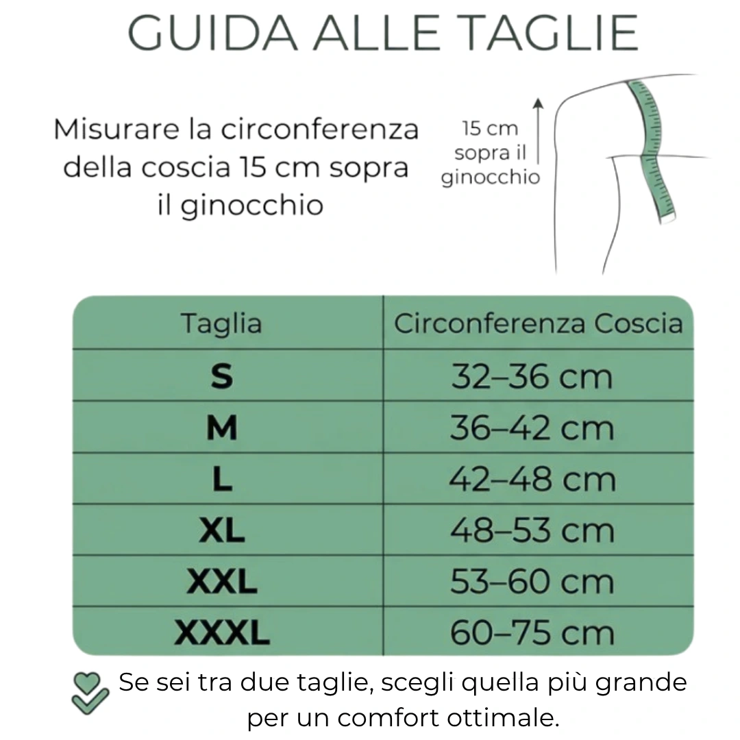 Guida alle taglie Bambooflex