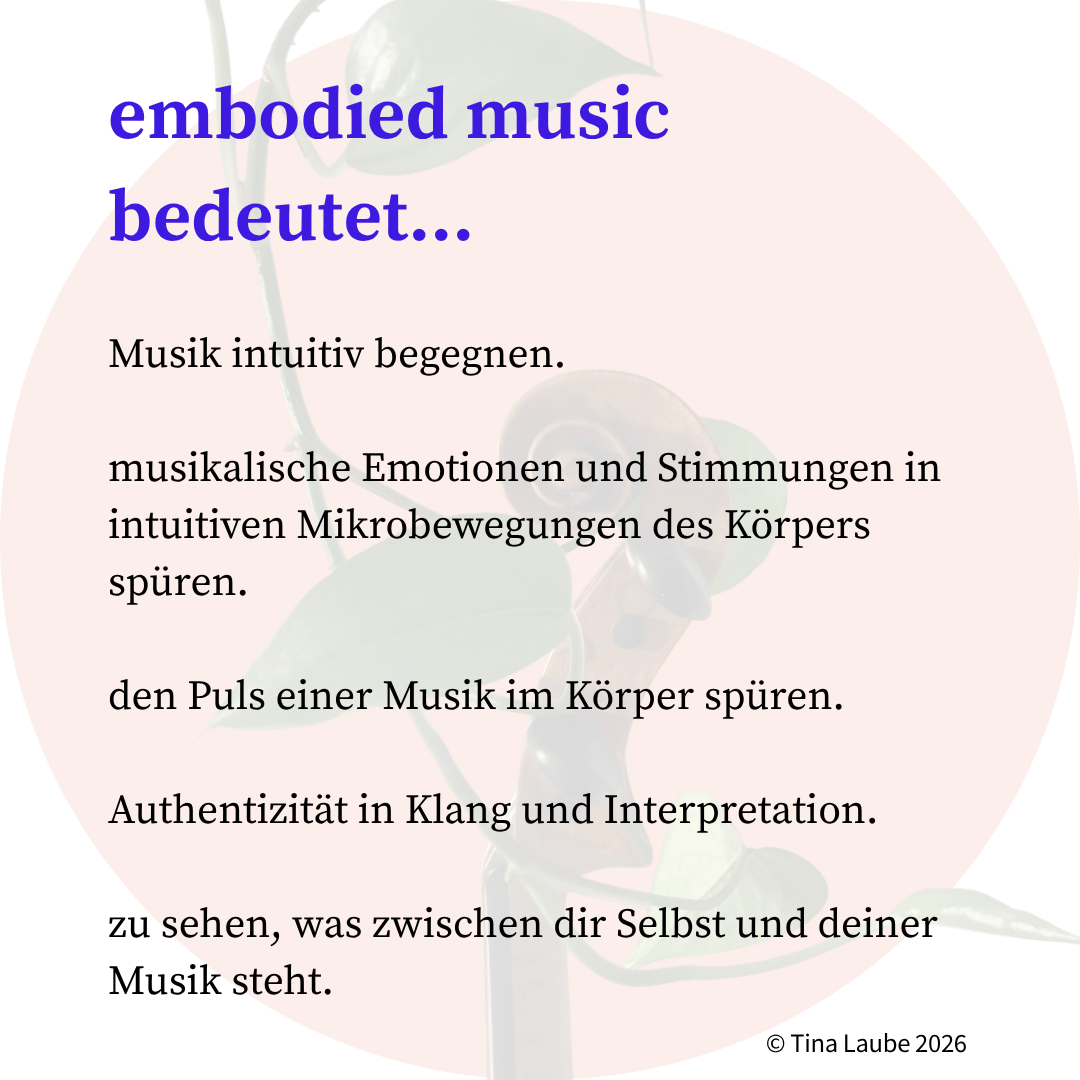 Was bedeutet embodied music