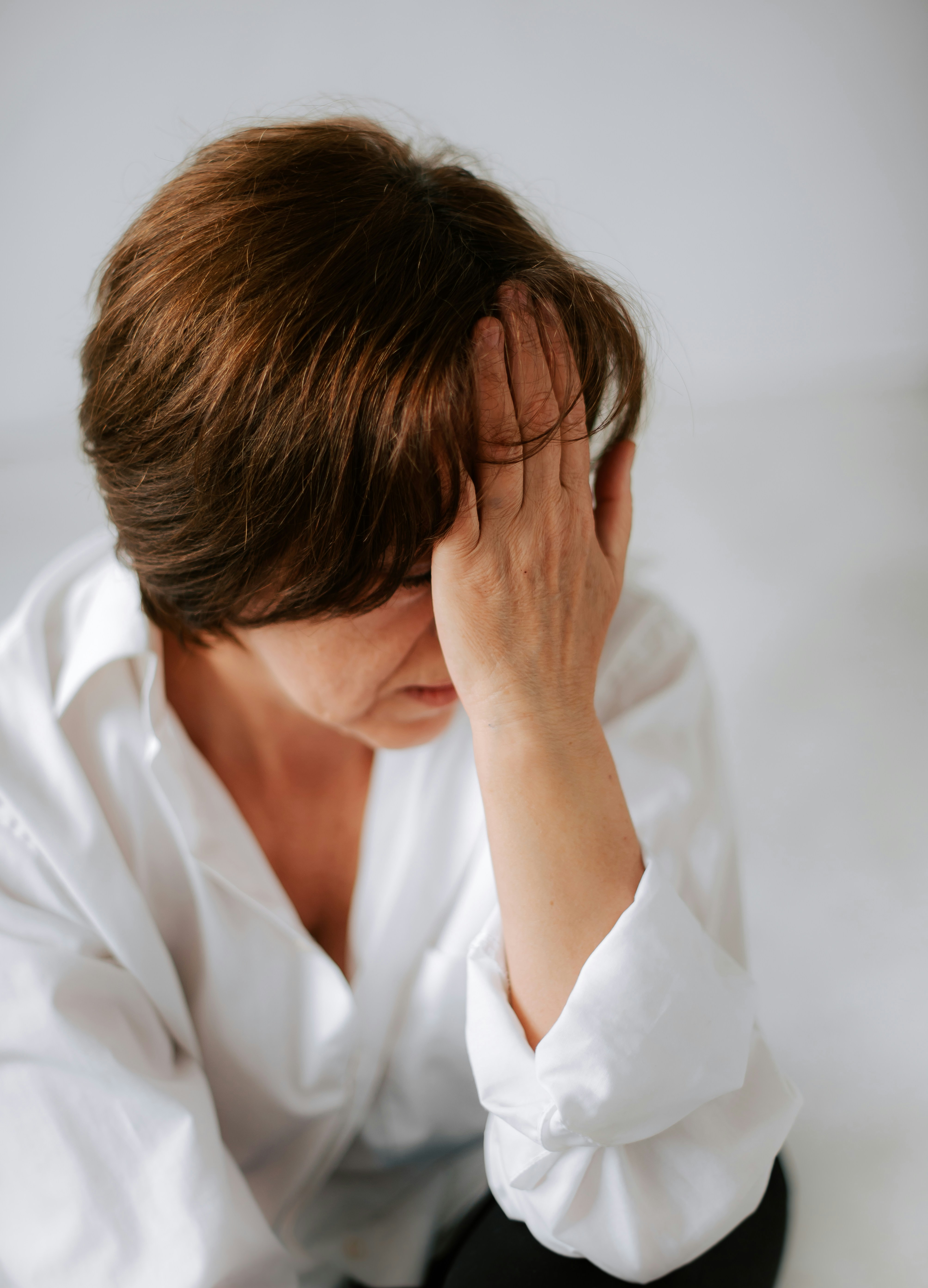 Stressed woman Stressed woman