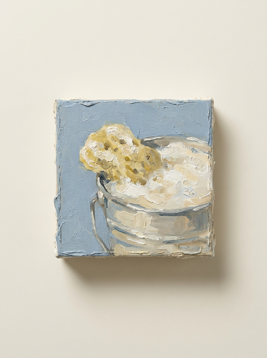 Painted illustration of a coffee cup, café collection placeholder