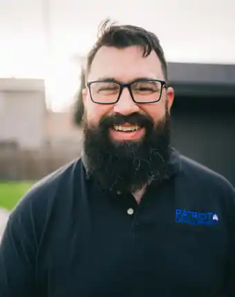 A Patriot Development team member