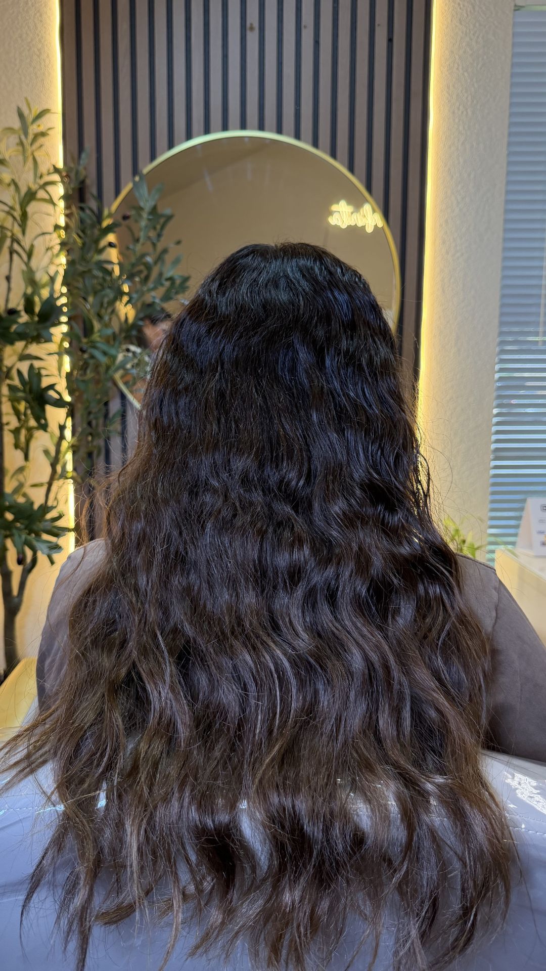 Cabello antes del tratamiento en Magic Hair Spa