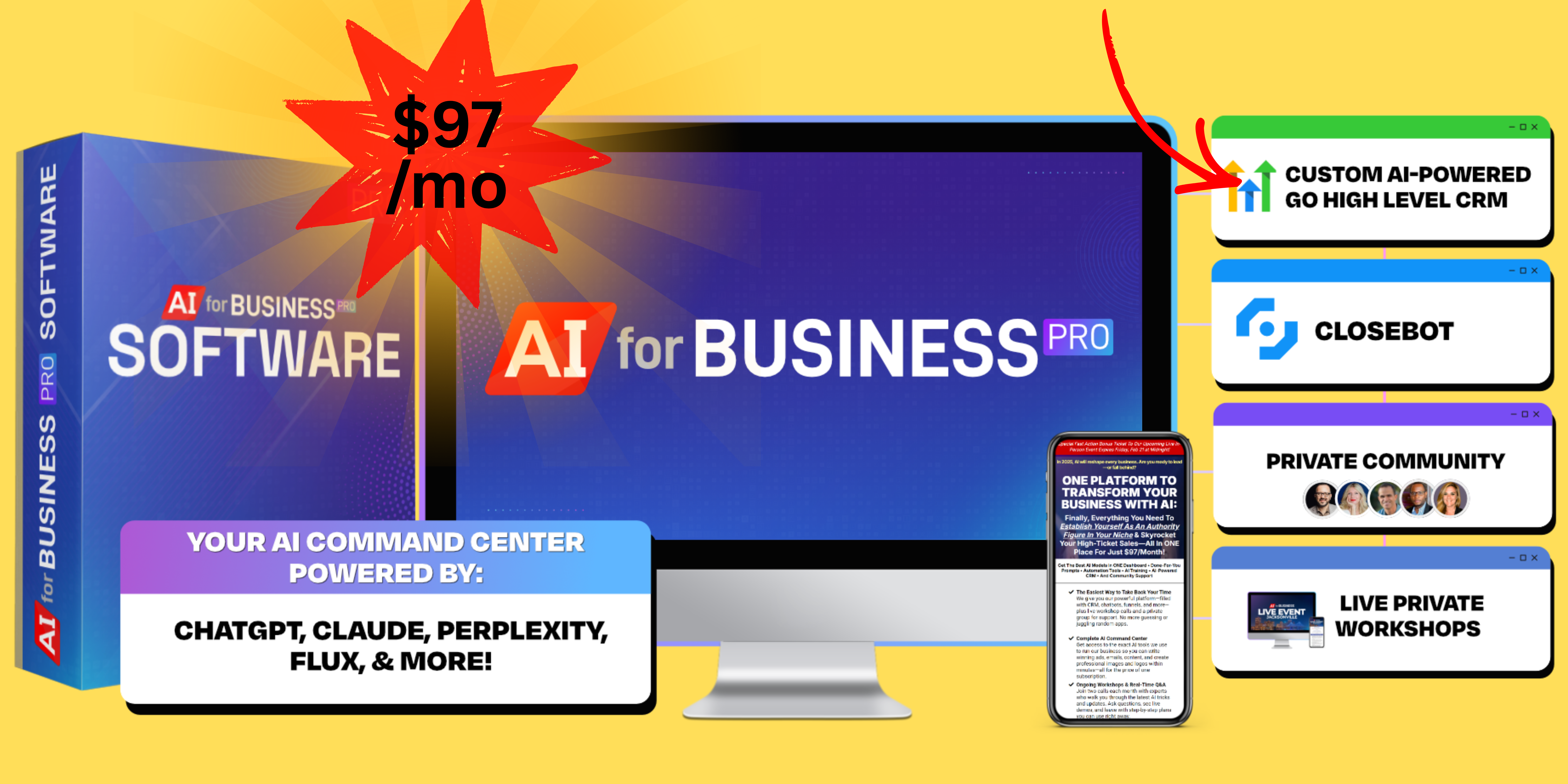 Ad for AI for Business Pro