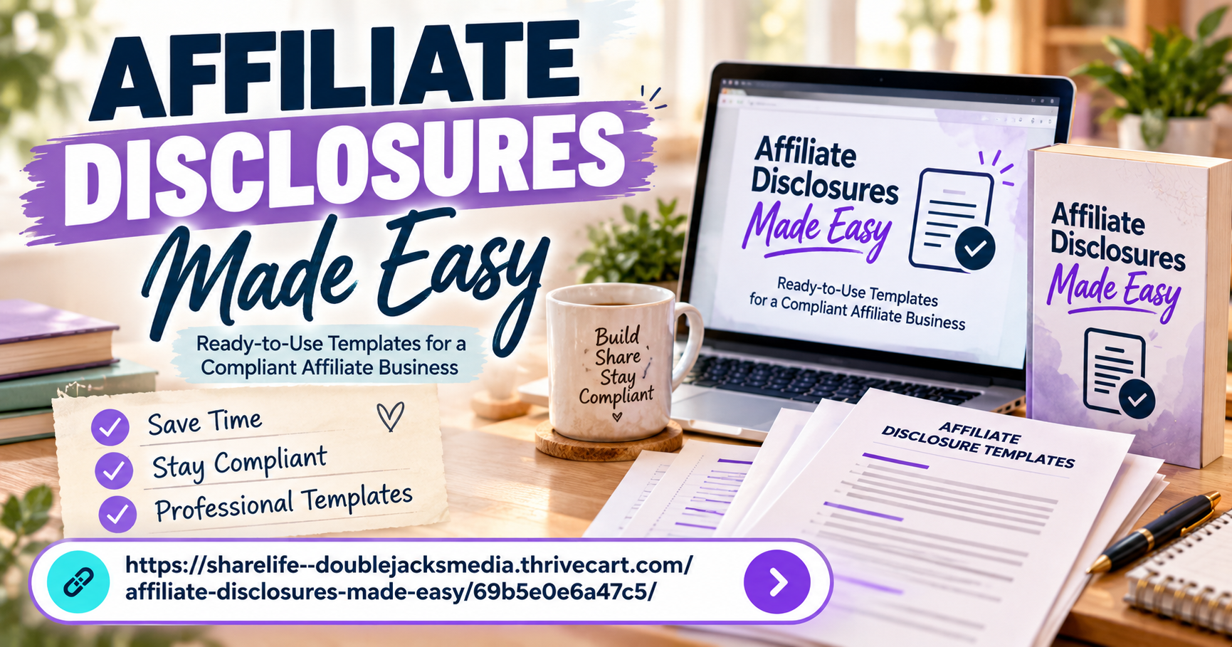 Ad for Affiliate Disclosures Made Easy