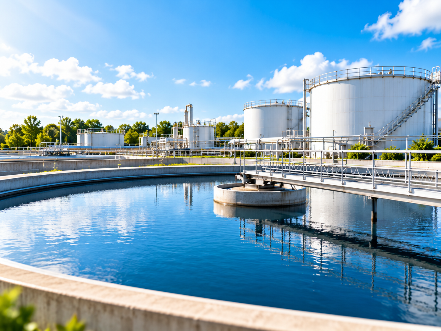 Industrial water storage