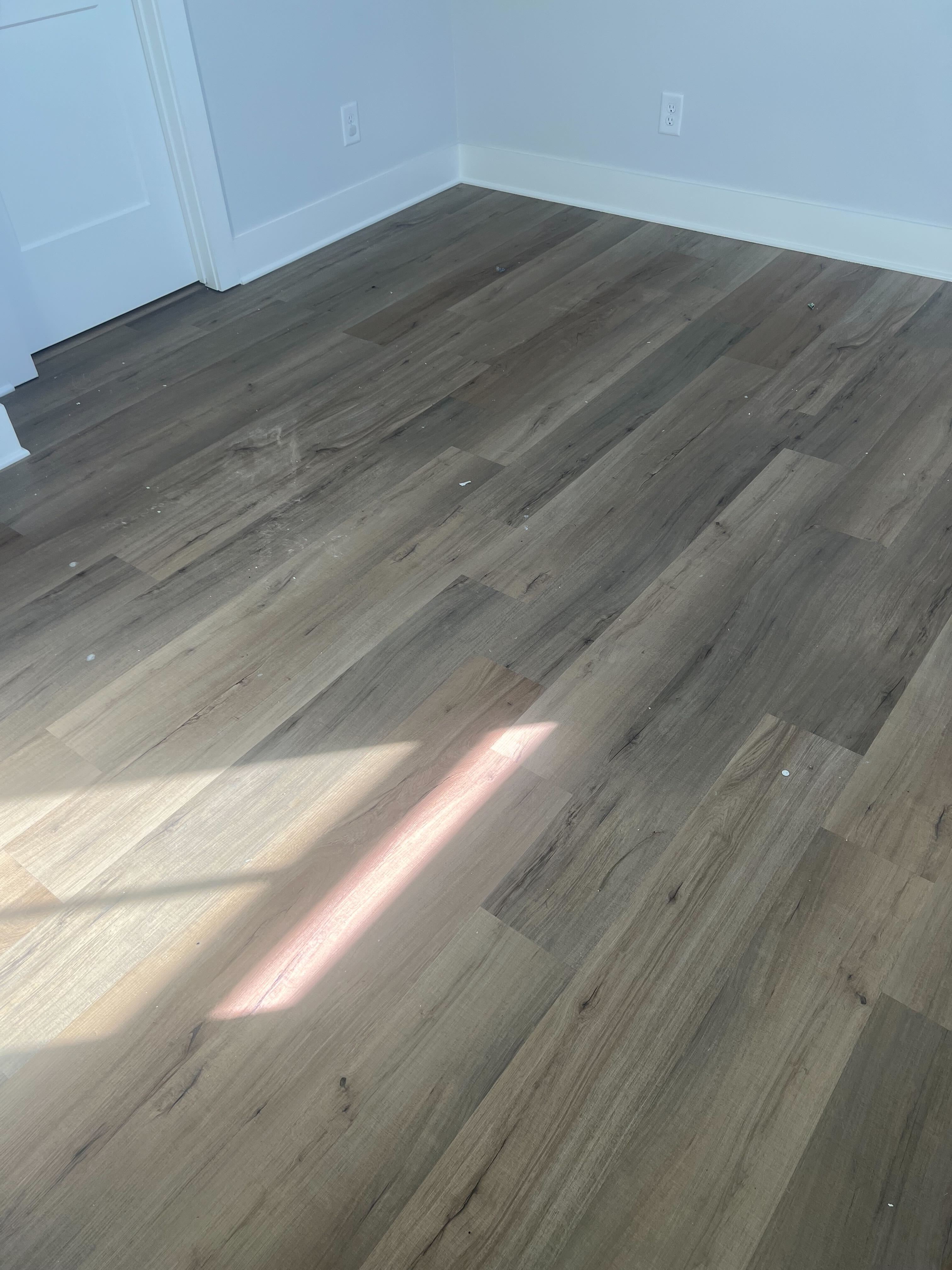 empty bedroom cleaning