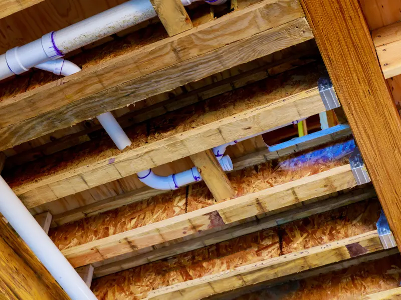 Eastside Repipe plumber installing PEX-A supply lines during whole home repiping in Bellevue WA