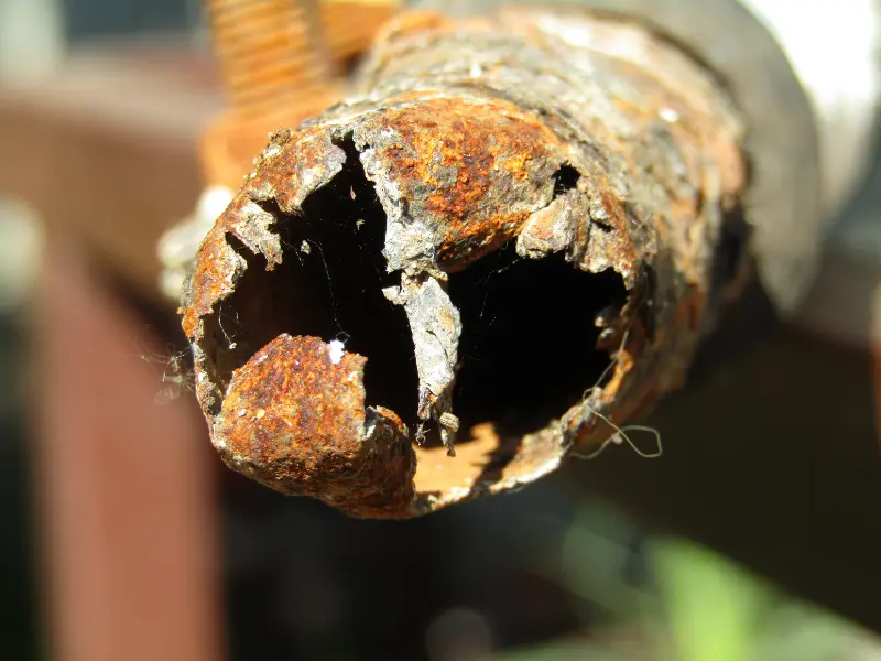 corroded pipe repair Redmond WA