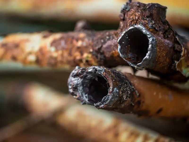 corroded pipe repair Redmond WA