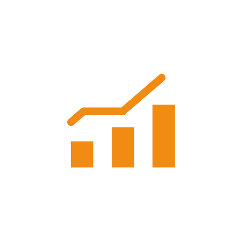 DH Admin & Business Support - Marketing Management Package Logo, Graph