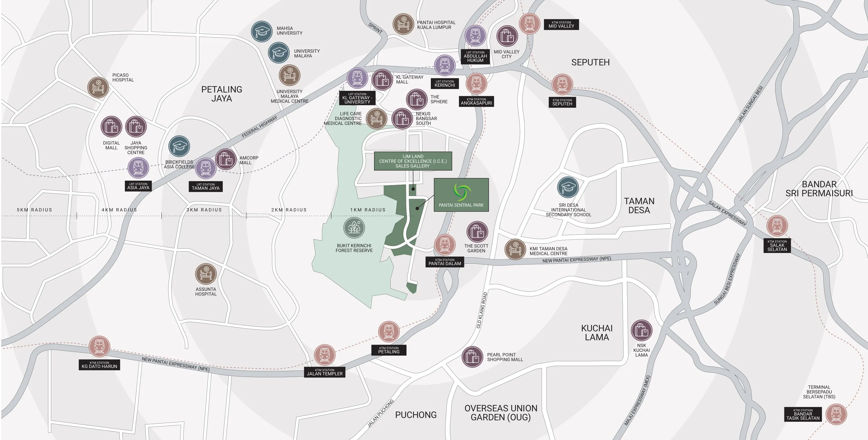 Enlace township between KL and PJ, offering urban convenience with nature-inspired living