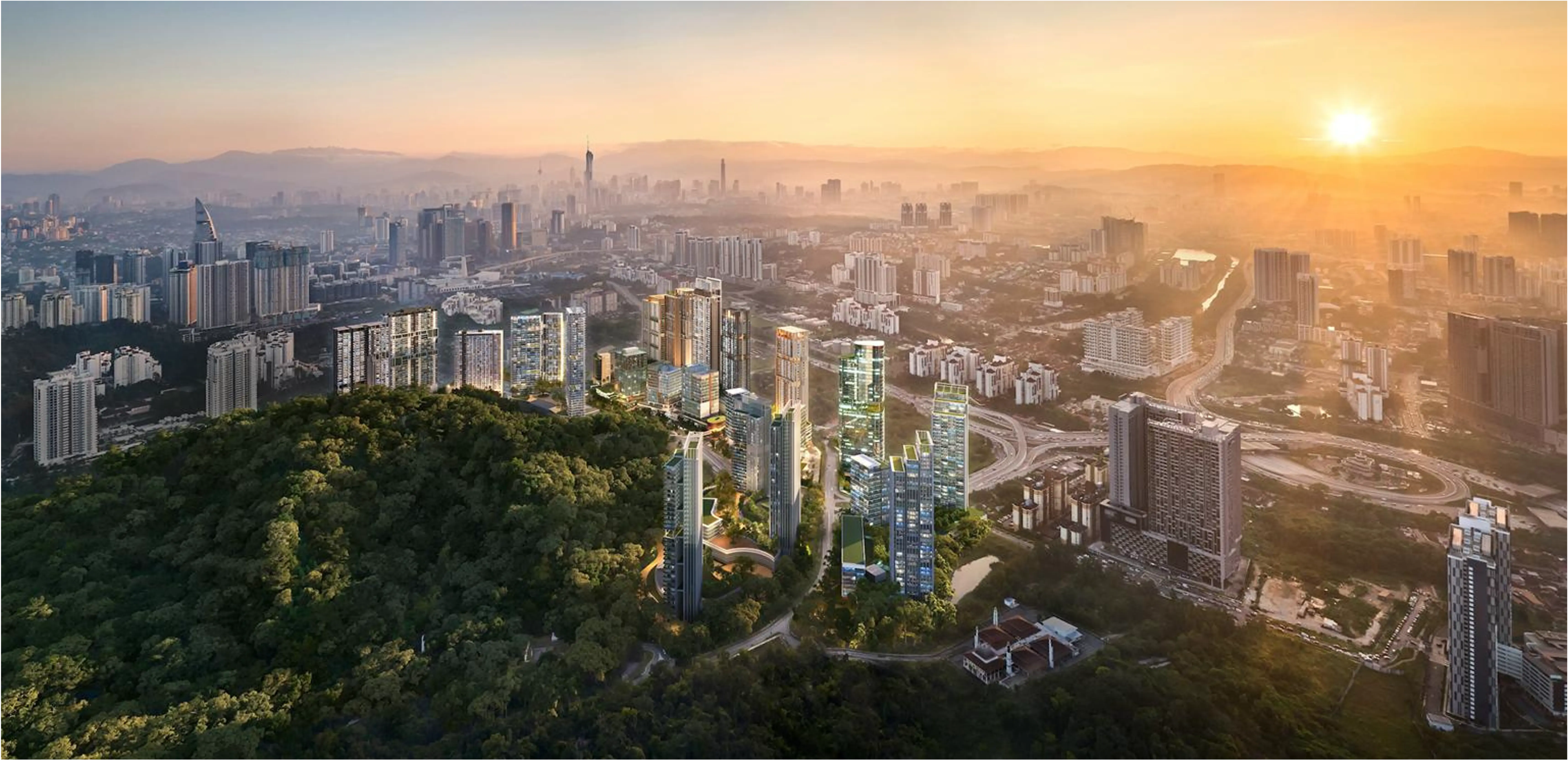  Enlace township between KL and PJ, offering urban convenience with nature-inspired living