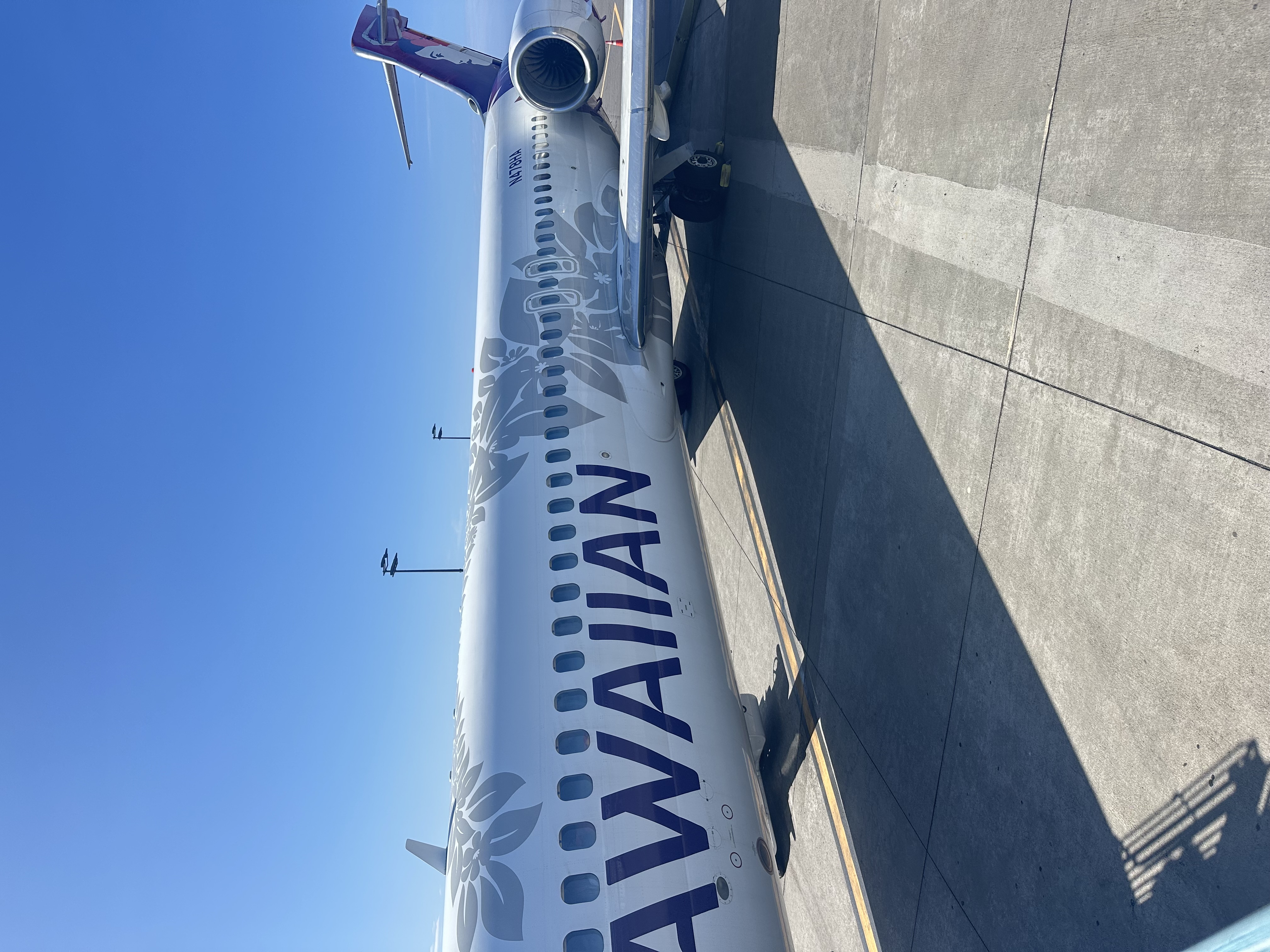 Flying from Oahu to Kona