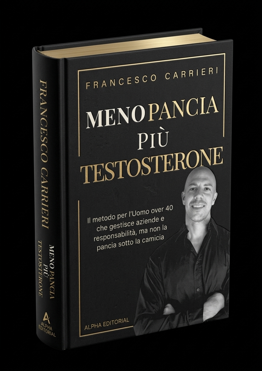 Meno Pancia Più Testosterone, libro di Francesco Carrieri
