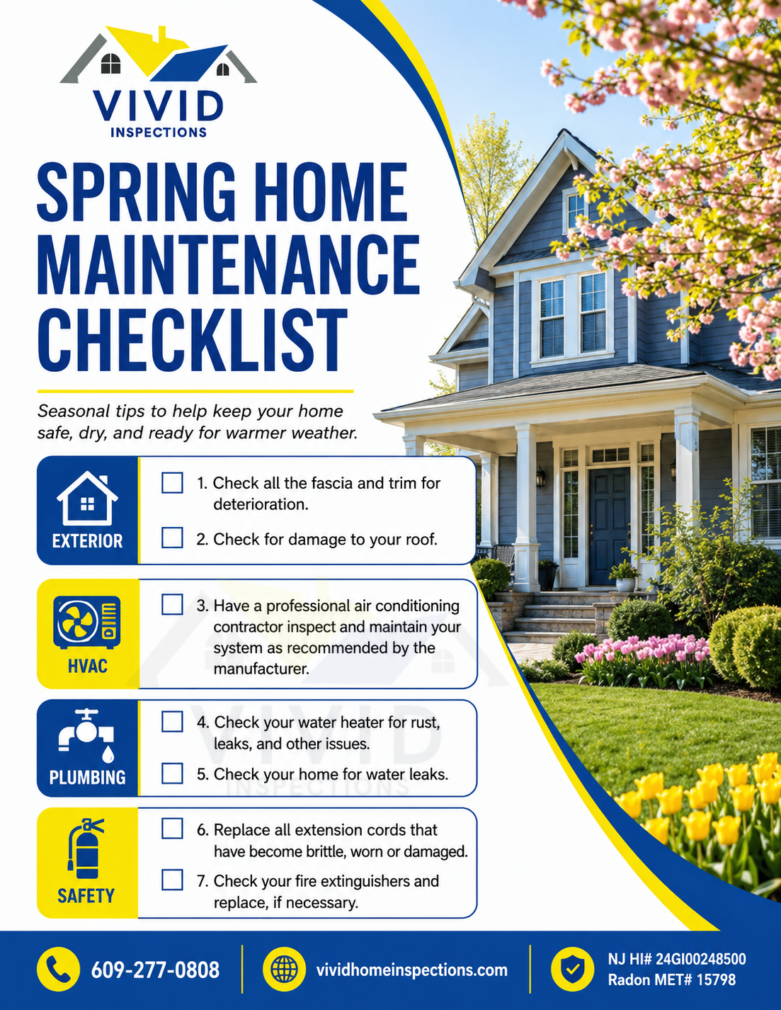 Spring Maintenance Checklist