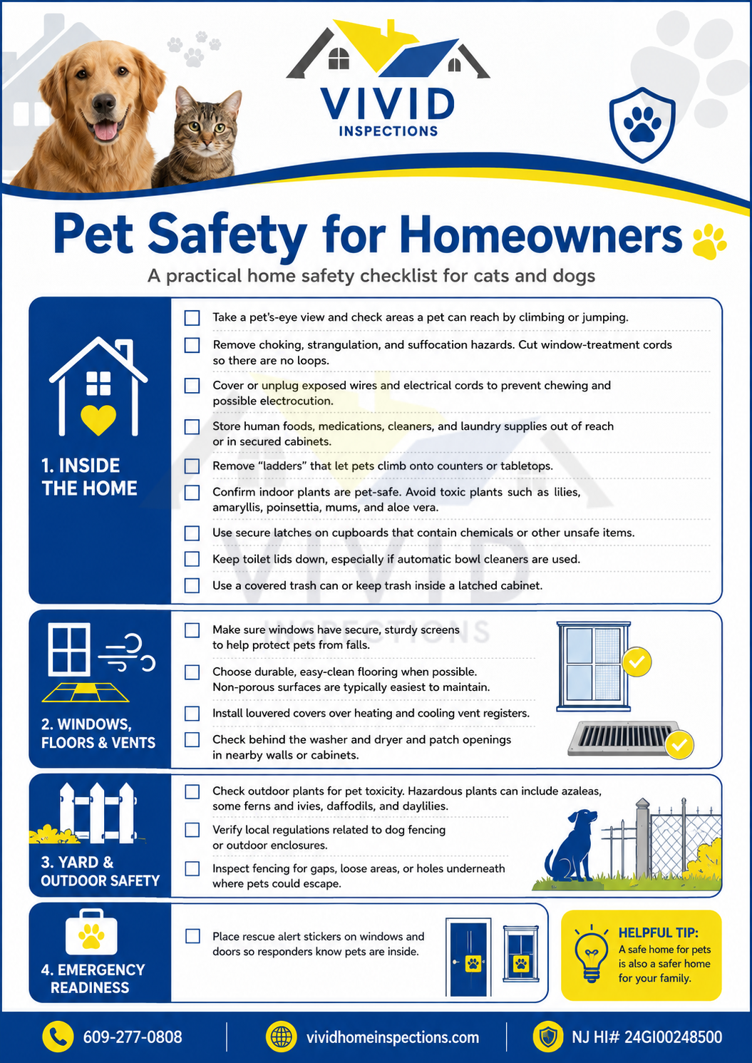 Pet Safety for Homeowners